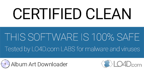 Album Art Downloader is free of viruses and malware.