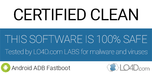 Android ADB Fastboot is free of viruses and malware.