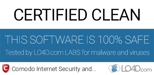 Comodo Internet Security and Firewall is free of viruses and malware.