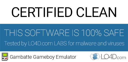 Gambatte Gameboy Emulator is free of viruses and malware.