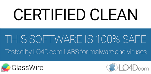 GlassWire is free of viruses and malware.