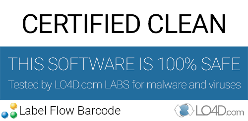 Label Flow Barcode is free of viruses and malware.