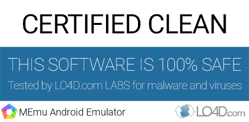 MEmu Android Emulator is free of viruses and malware.