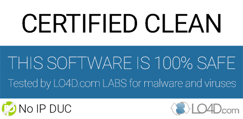 No IP DUC is free of viruses and malware.