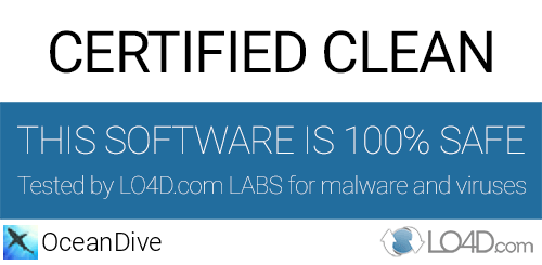 OceanDive is free of viruses and malware.
