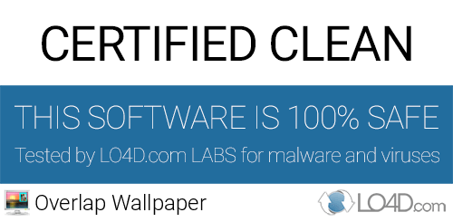 Overlap Wallpaper is free of viruses and malware.