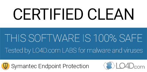 Symantec Endpoint Protection is free of viruses and malware.