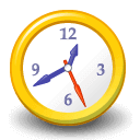 Alpha Clock Icon