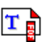 A PDF Text Extractor Icon