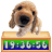 Cute Puppy Clock Icon