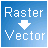 Raster to Vector Icon