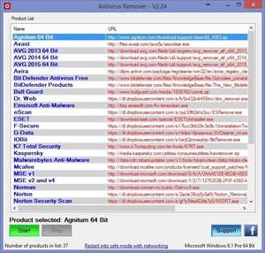 Antivirus Removal Tool 2023.06 (v.1) for windows download