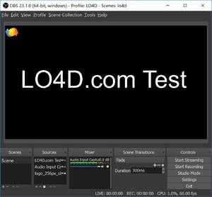 OBS studio software for windows 10 download