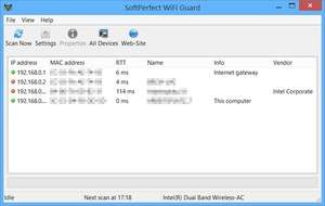 softperfect wifi guard lisence