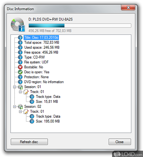 CDBurnerXP Screenshots