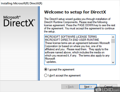 Directx 9 0 c end user runtime offline installer