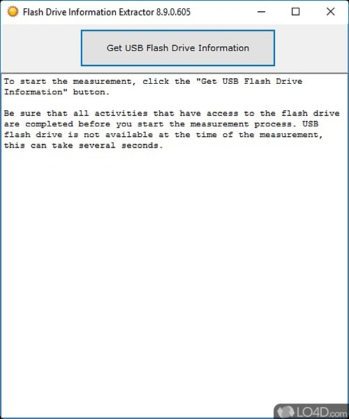 Flash Drive Information Extractor Screenshots
