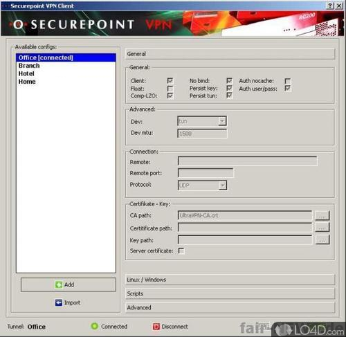 securepoint openvpn client
