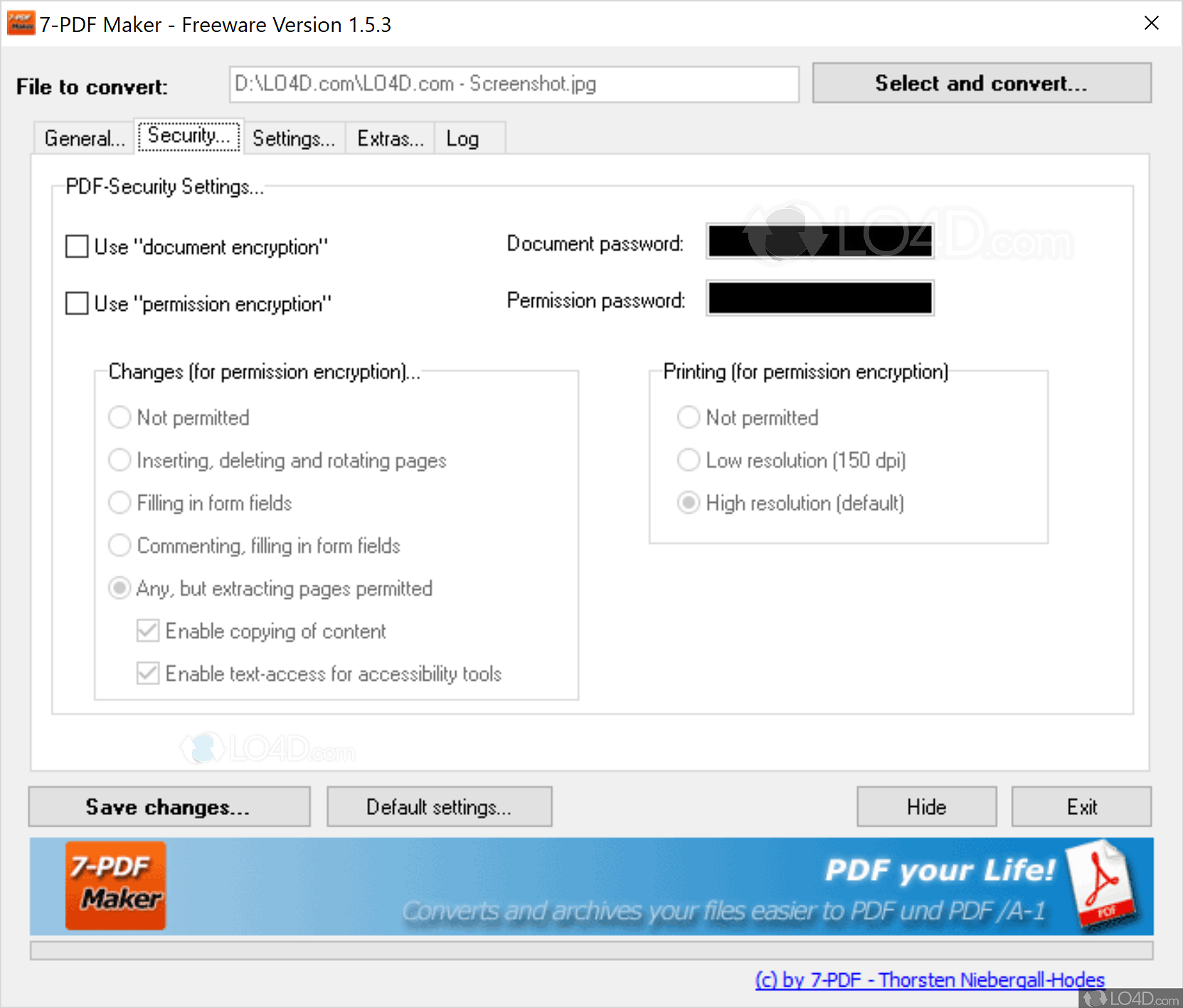 pdf creator free download for windows 7