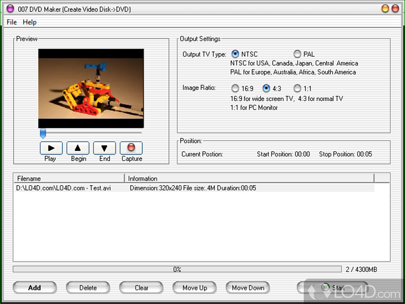 007 DVD Maker screenshot