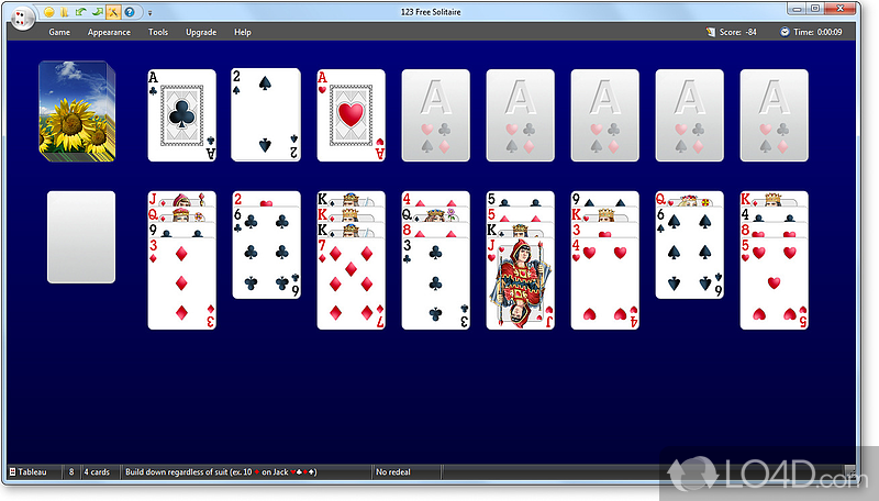 123 Free Solitaire: Solitaire - Screenshot of 123 Free Solitaire