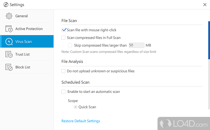 Virus protection and more - Screenshot of 360 Total Security Essential