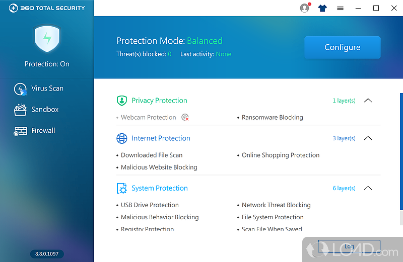 360 Total Security Essential: 360 Cloud Engine - Screenshot of 360 Total Security Essential