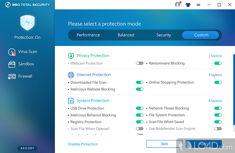 360 Total Security Essential: Cvmii - Screenshot of 360 Total Security Essential