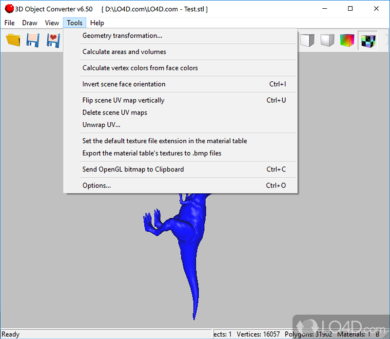 3d object converter 6.50 file formats