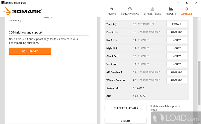 3DMark Basic: 3DMark - Screenshot of 3DMark Basic