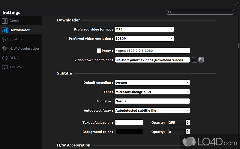 Dolby surround sound - Screenshot of 5KPlayer