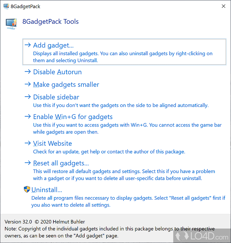 8GadgetPack 37.0 for apple download free