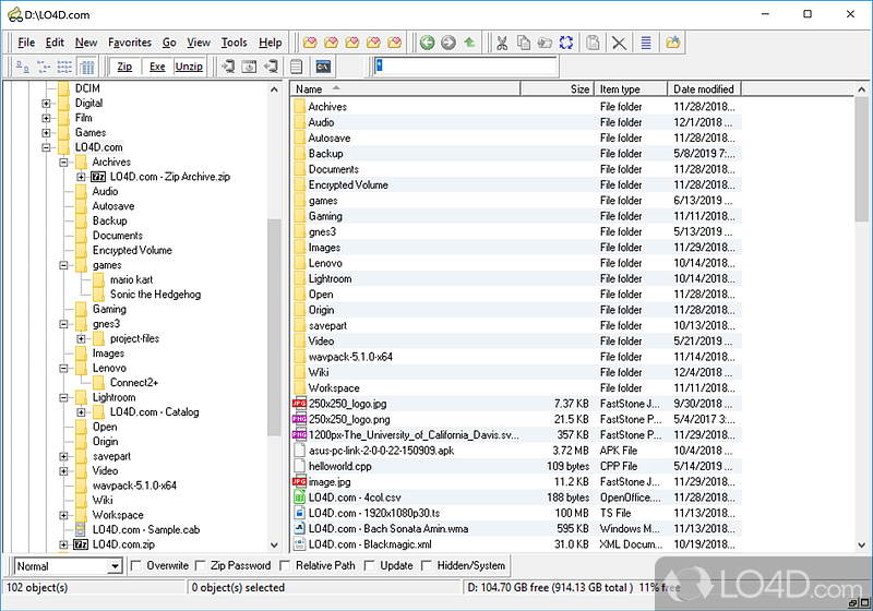 Comes packed with many features for helping you perform various file management operations (e - Screenshot of A43