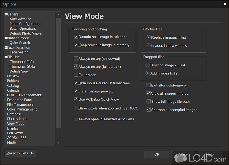 Intelligent adjustments - Screenshot of ACDSee