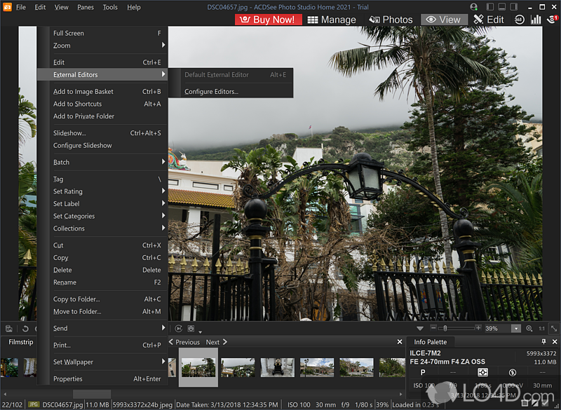 Clear-cut environment - Screenshot of ACDSee Photo Studio Home
