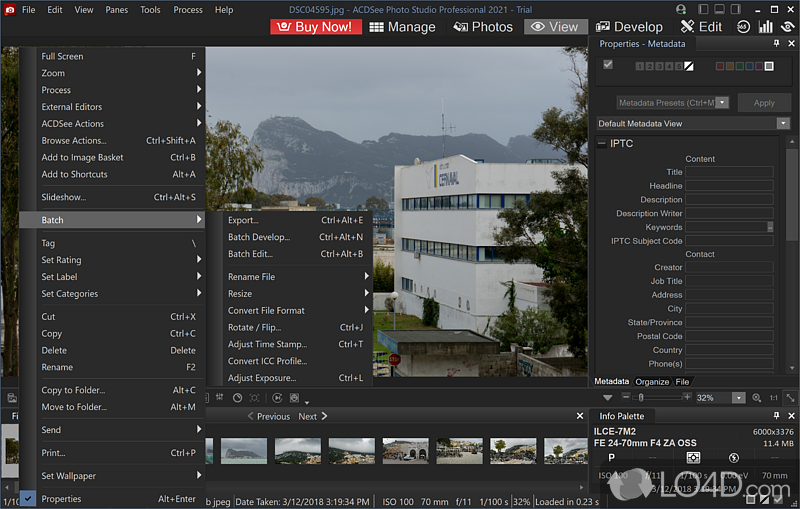 Streamline editing - Screenshot of ACDSee Professional