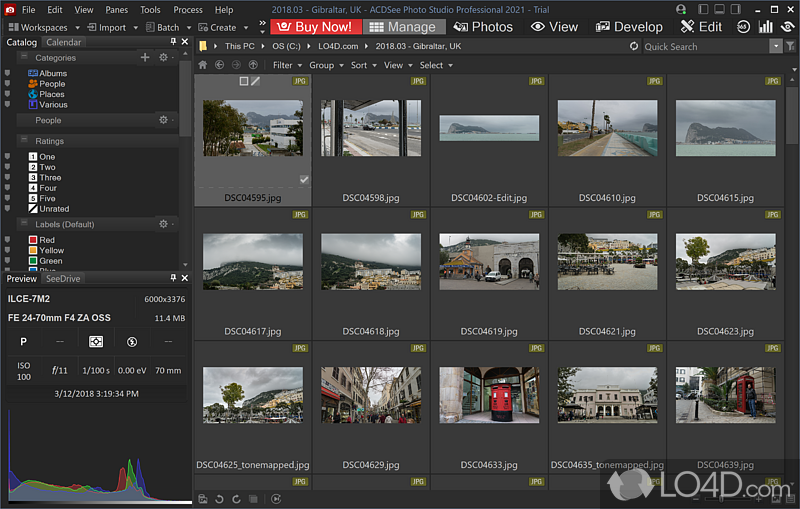 Streamline every step of digital photography workflow-from start to finish - Screenshot of ACDSee Professional