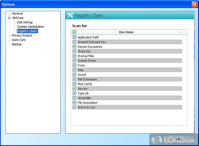 Absolutely Windows-based PC optimization tool - Screenshot of Acebyte Utilities