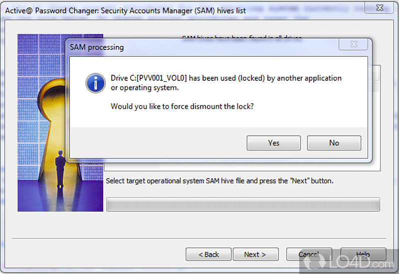 Boot disk to reset passwords for Windows VISTA 2000 2003 - Screenshot of Active Password Changer