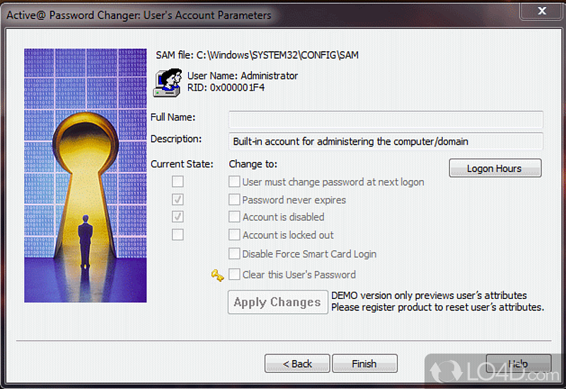 Active Password Changer screenshot