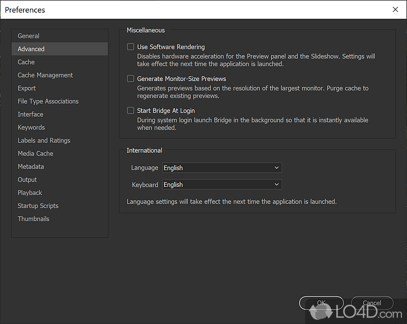 Add watermarks, keywords, labels, and ratings - Screenshot of Adobe Bridge