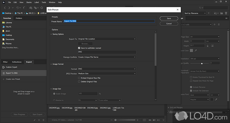 Adobe Creative Suite - Screenshot of Adobe Bridge