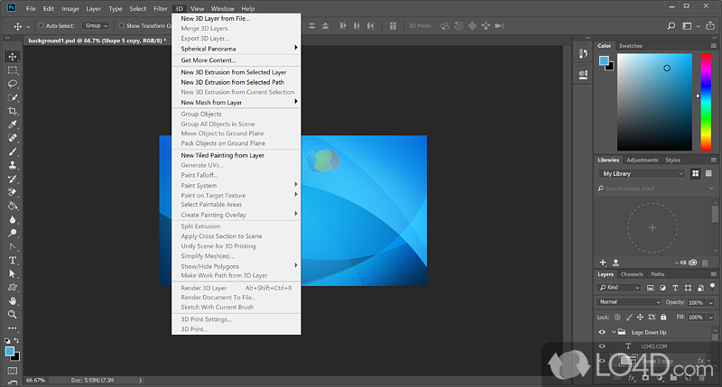 The most powerful image editor - Screenshot of Adobe Photoshop CC