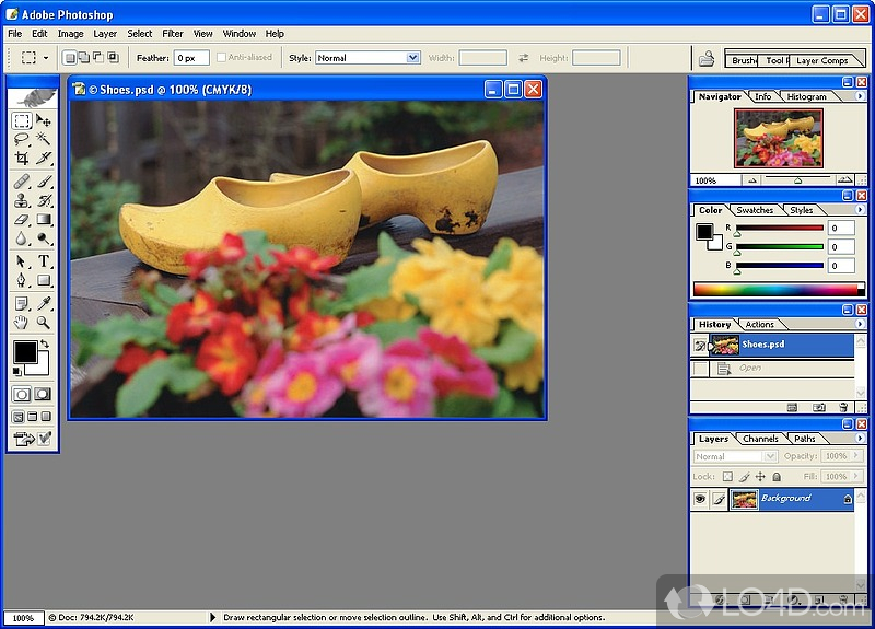 Adobe Photoshop 8 CS - Screenshots