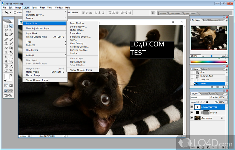 Adobe Photoshop CS2 screenshot