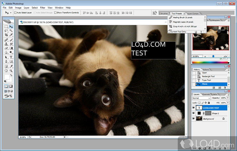 Adobe Photoshop CS2 screenshot