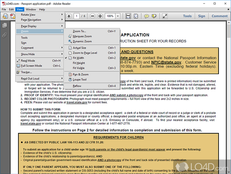 Well-balanced PDF reader with cloud support - Screenshot of Adobe Reader XI