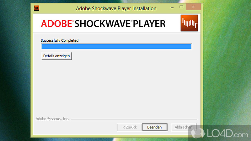 Most tool that keeps animations over the Internet alive - Screenshot of Adobe Shockwave Player