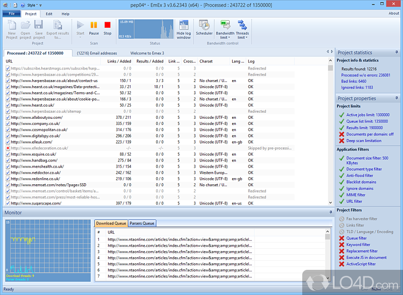 download lite 1.4 email extractor