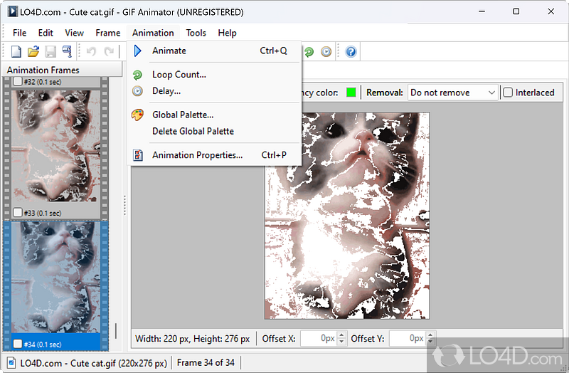 Advanced GIF Animator screenshot